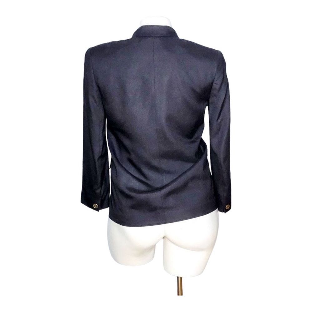 Miss Sofisticates Pendleton Black 2 Button Blazer… - image 3